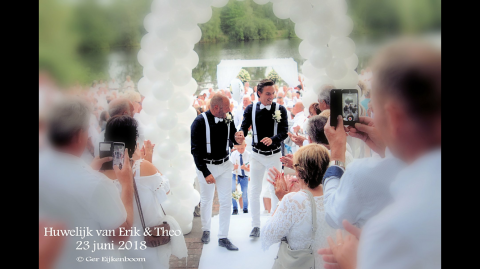 Romantisch Trouwen Water